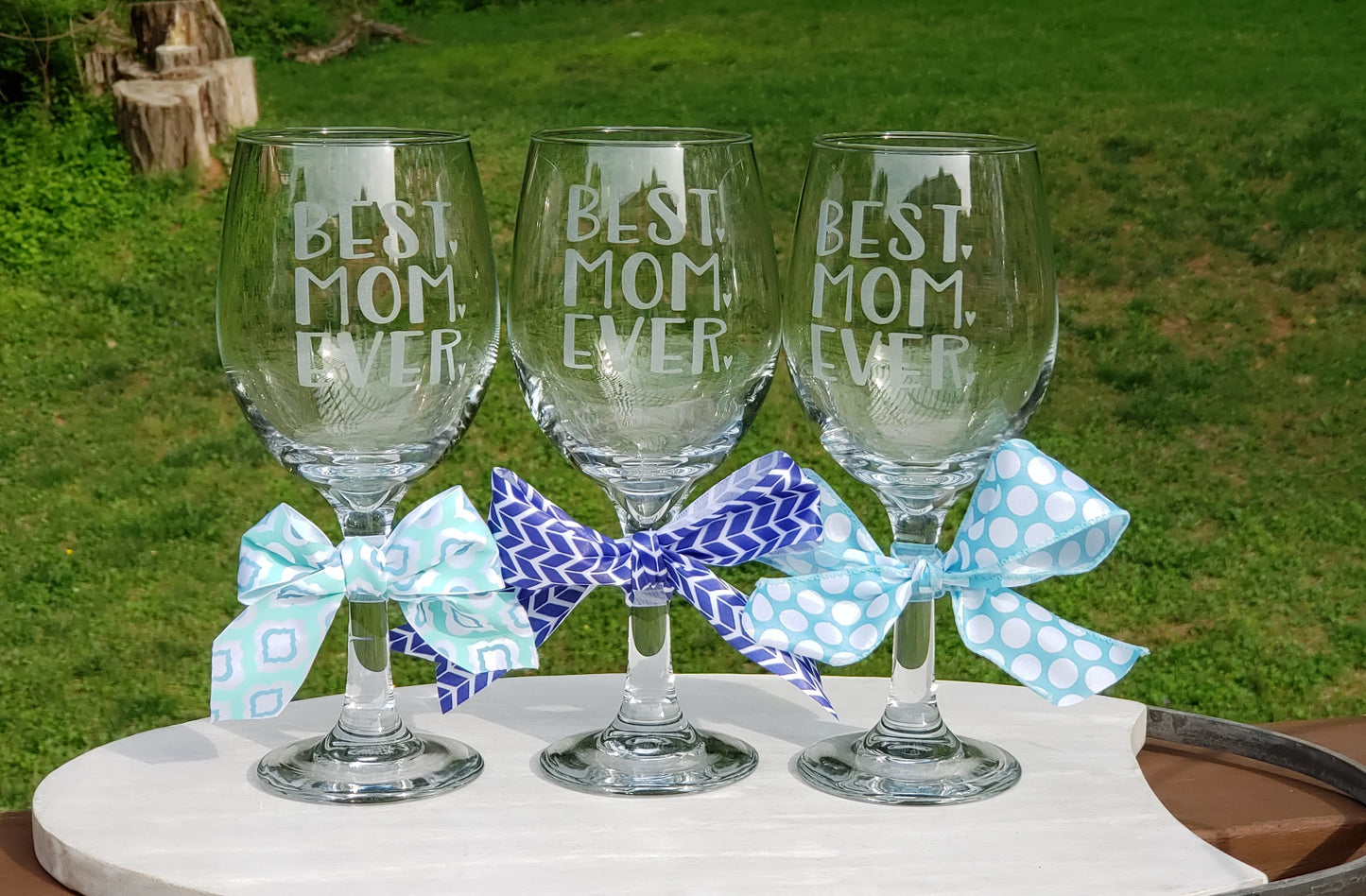 Best MOM or DAD Ever Glassware