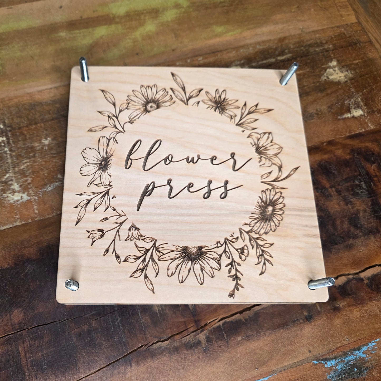 4/2 Flower Press & Frame Workshop  - PASADENA