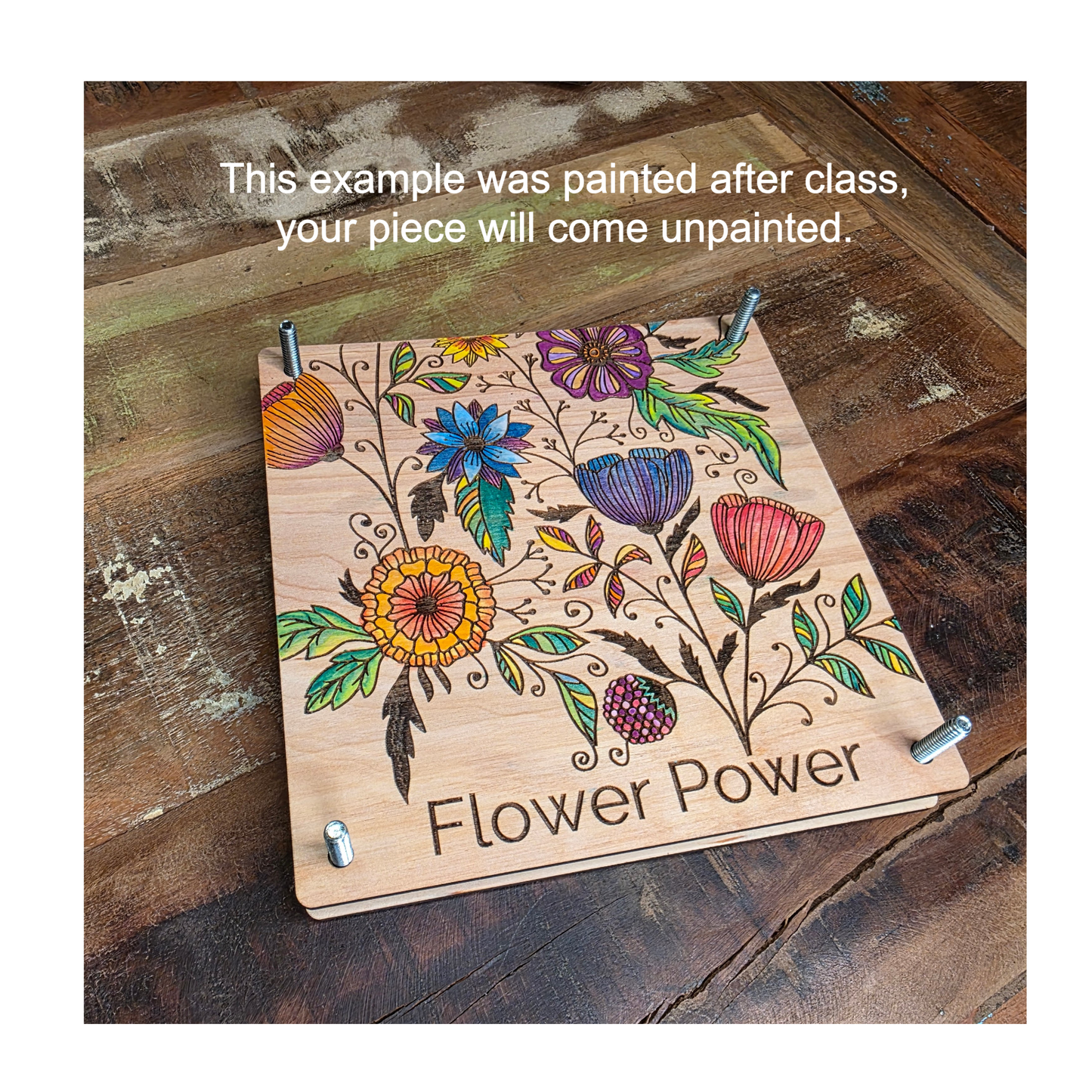 4/2 Flower Press & Frame Workshop  - PASADENA